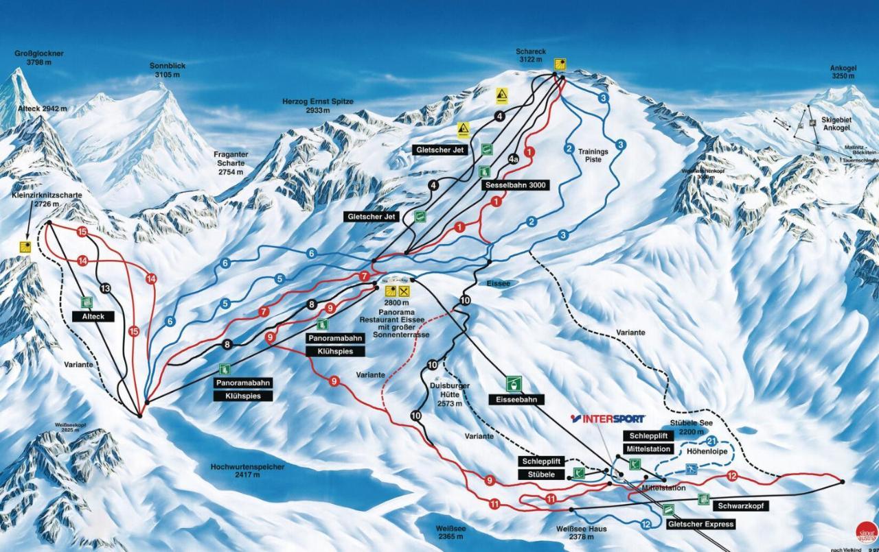 Apartment Moelltaler Gletscher 8 Ausserfragant Kültér fotó